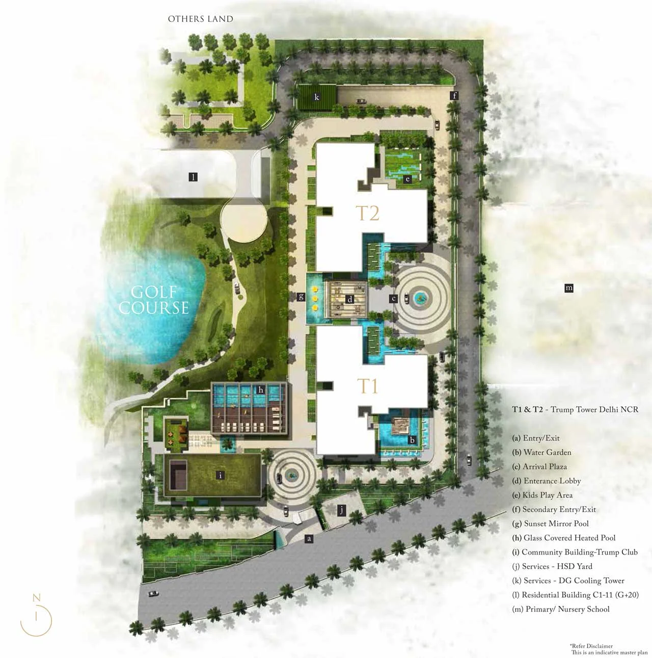 True Habitat Luxe Residency 112 Location Map