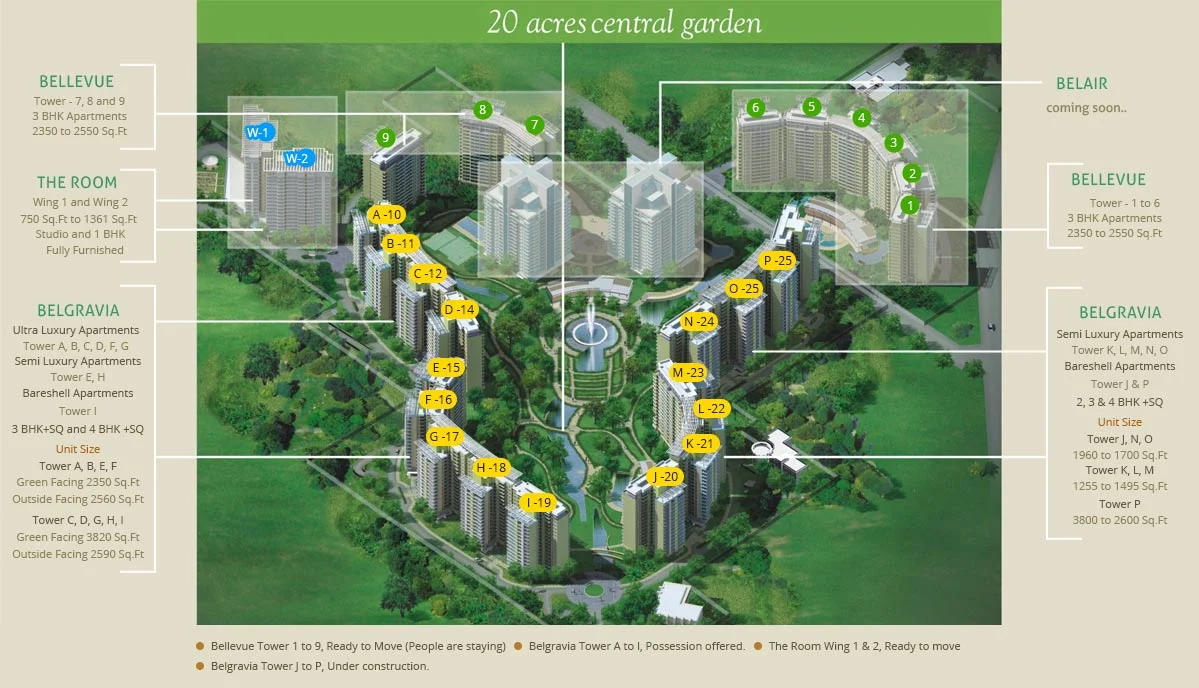 Paras Quartier Site Plan