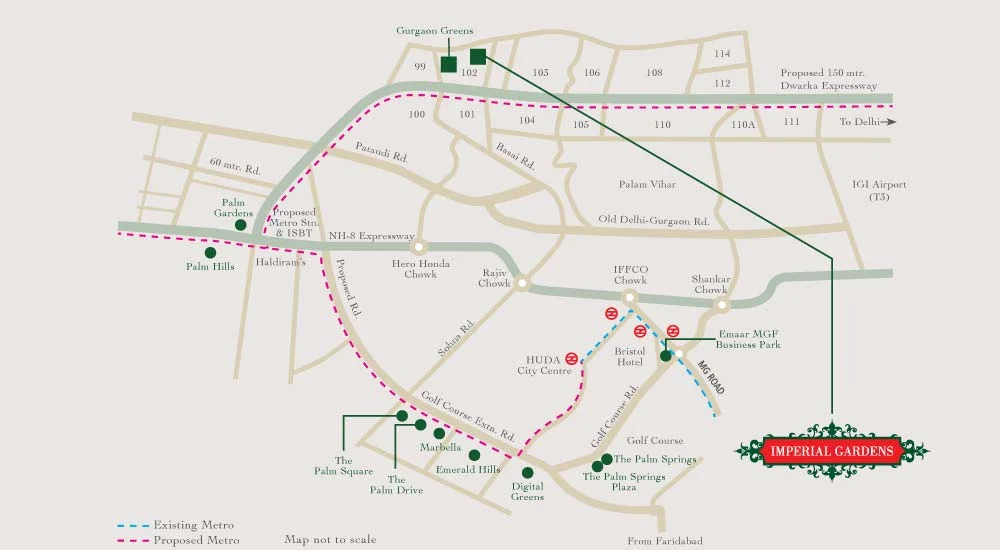Paras Quartier Site Plan