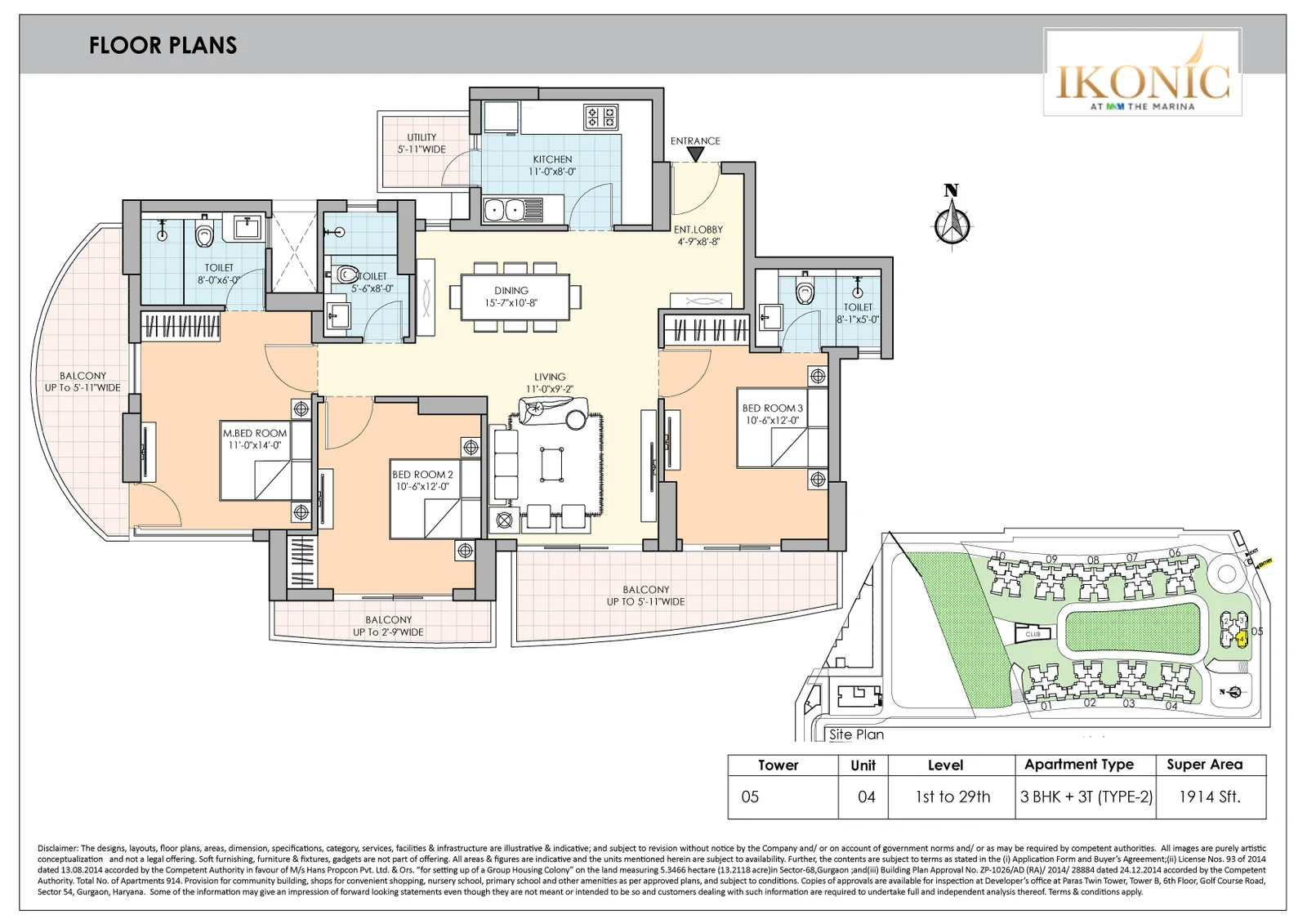 Paras Quartier Location Map
