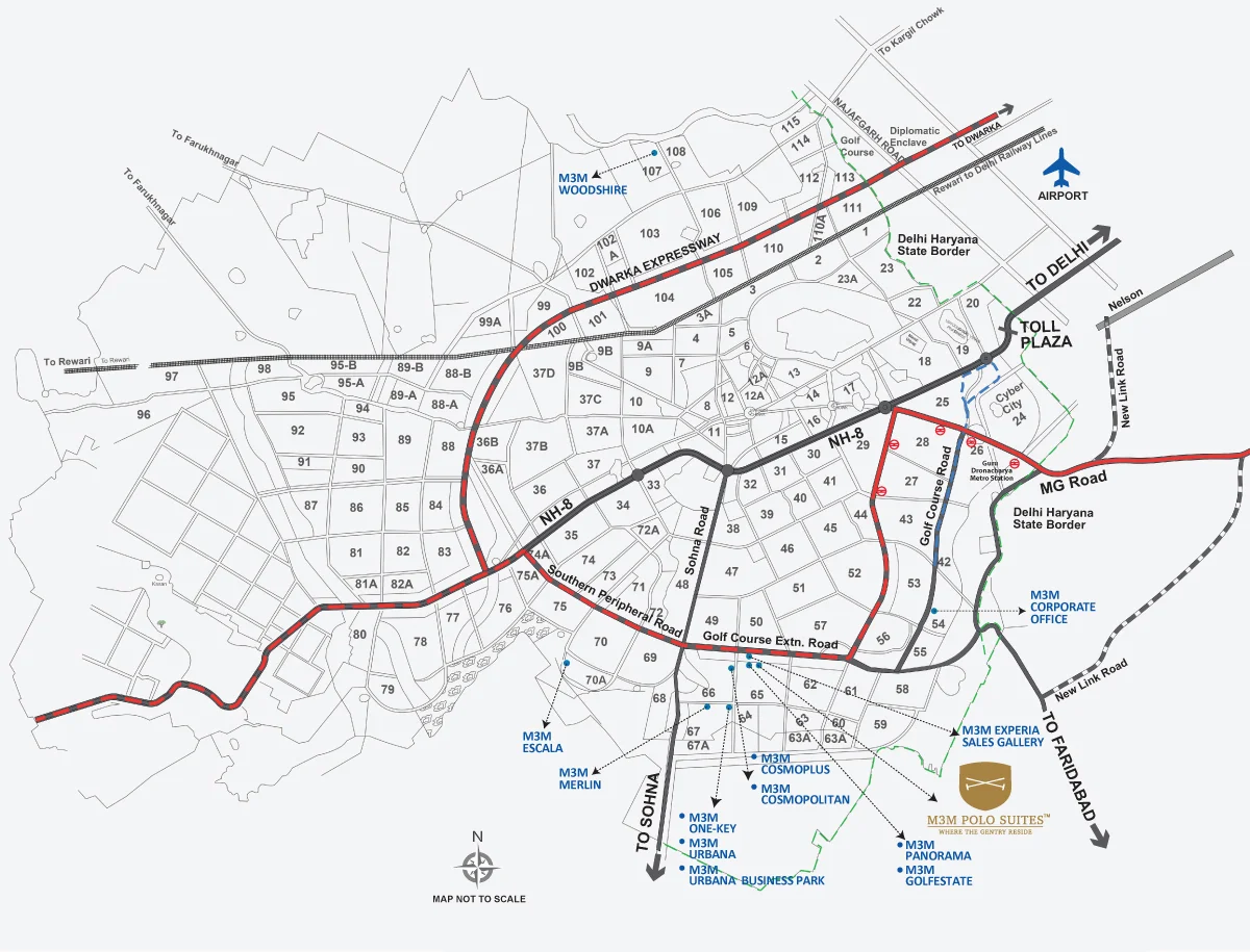 Paras Quartier Site Plan