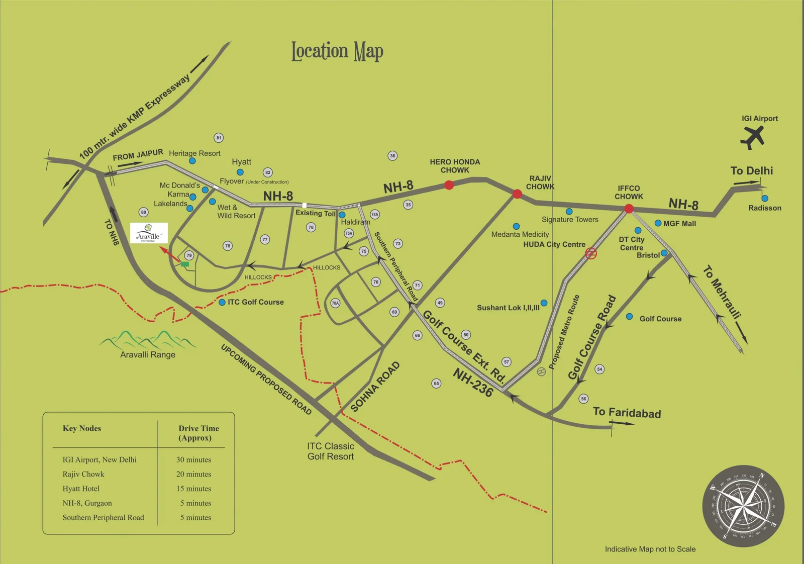 Paras Quartier Site Plan