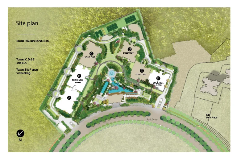 Paras Quartier Site Plan