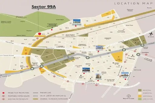 4S Aster Avenue Location Map